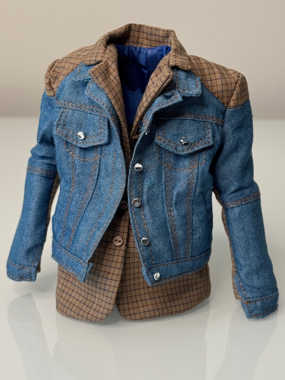 Integrity Blazer Jacket Male Fashion Doll Darius Monarchs Monarch Layered Hommes